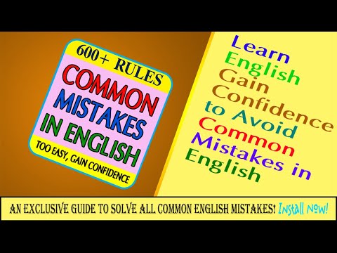 Common Mistakes in English Offline Video