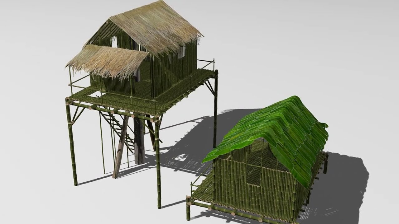 Jungle tree house 3D Model
