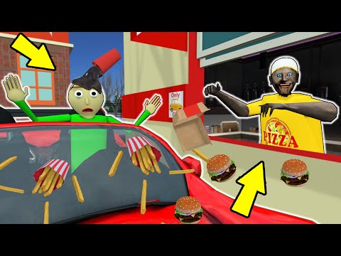 Granny vs McCafe vs Baldi - funny horror animation parody (p.221)