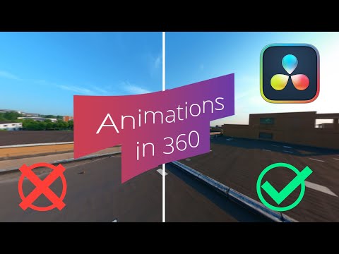 Correcting your 360 Title Animations in Davinci Resolve