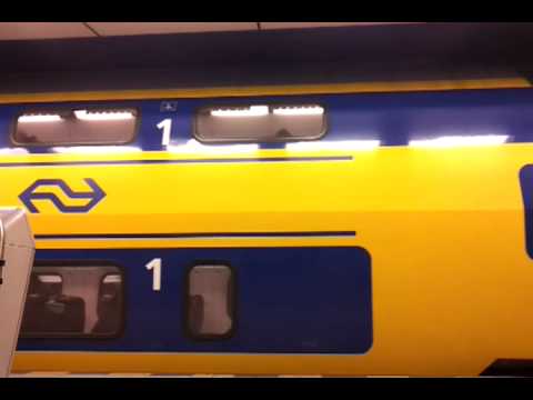 NS VIRM departing Schipol