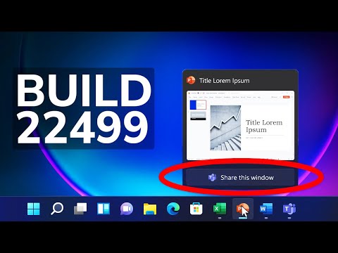 New Windows 11 Build 22499 – New Share Screen Feature, Clock App & Fixes (Dev Channel)