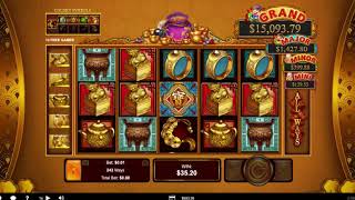 Plentiful Treasures Bonus Game Online Casino Slot Huge Win!