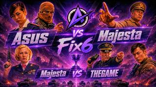Asus vs Majesta FIX 6 🏆 Ukrainian League Division A ► C&C Generals Online