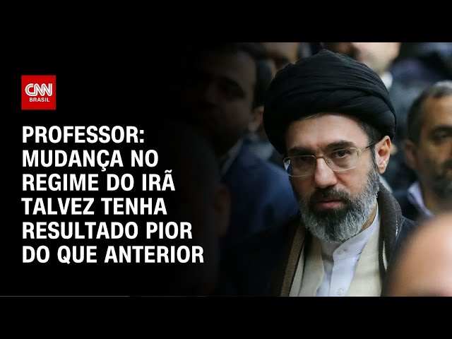Mudança no regime do Irã talvez tenha resultado pior do que anterior, afirma professor | LIVE CNN