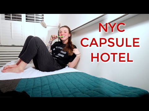 image-How much is it to stay in a capsule hotel?