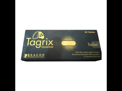 Tagrix Osimertinib 80mg Tablet (Export Only), For Non-small Cell Lung Cancer, Packaging Size: Strip