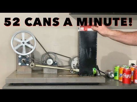 Automatic Electric Can Crusher - DIY