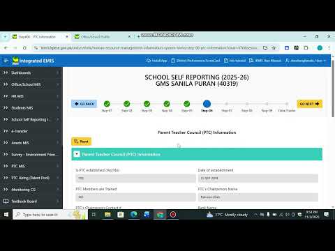 SSR 2025-26 Step No 5 PTC