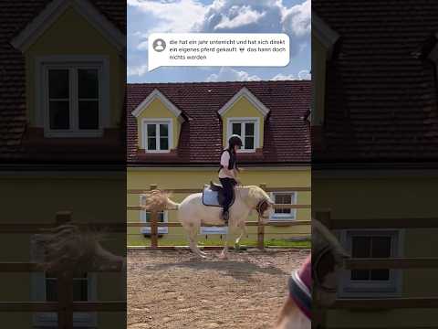 Die WAHRHEIT über Pferdekauf von Flora 🫣 der Anfang war schwer 😰 #Rosenhof #ViktoriaSarina