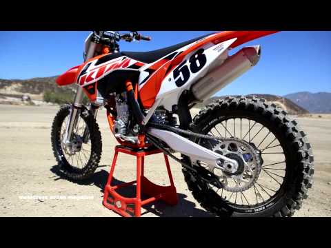First Ride 2015 KTM 350SXF Motocross Action Magazine