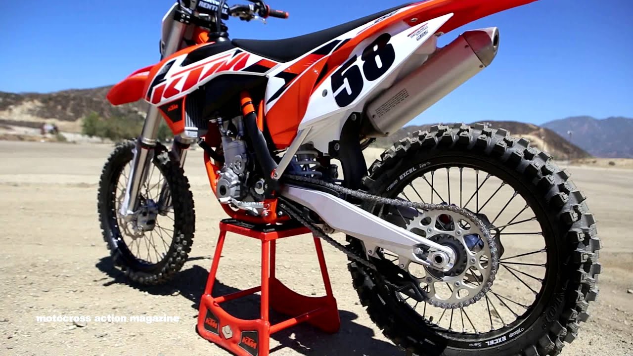 First Ride 2015 KTM 350SXF Motocross Action Magazine