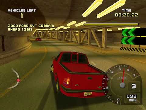 Ford Racing 2 Hard Walkthrough Part 13 - Ford Challenge: SVT - 2002 Ford SVT Lightning