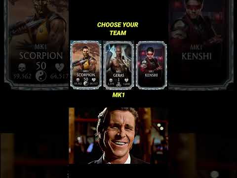 Mk Mobile :- Choose your team #mkmobile #shorts #shortvideo