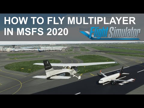 Microsoft Flight Simulator 2020 - Learn How to Fly Multiplayer