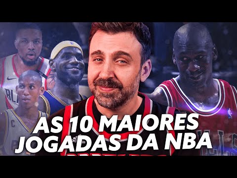 The 10 GREATEST PLAYS in NBA HISTORY!