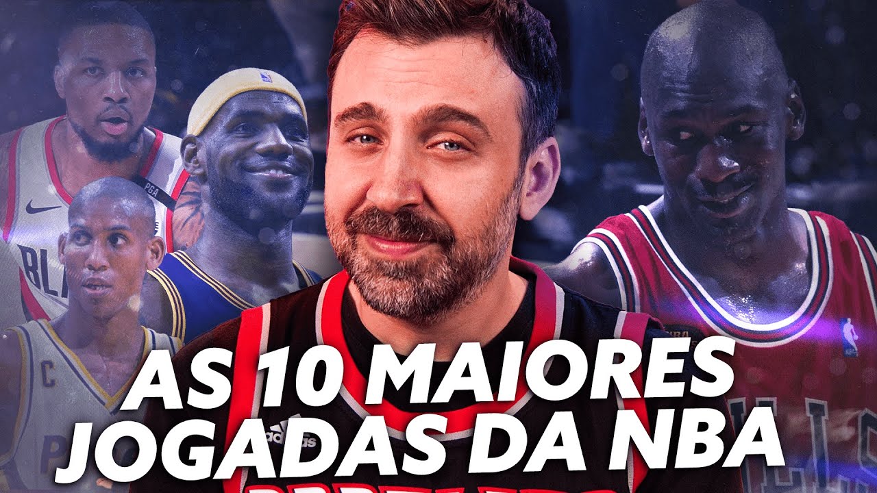 As 10 MAIORES JOGADAS da HISTÓRIA da NBA!