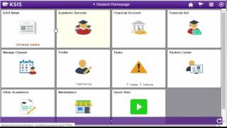 Navigating in KSIS 9.2