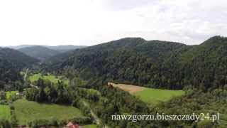 preview picture of video 'Domki NA WZGÓRZU, Bystre koło Baligrodu,  Bieszczady'