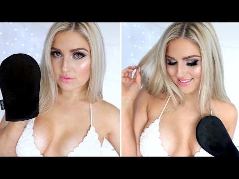 FAKE TAN Routine Demo! ♡ Special Occasion Glowing, Bronzed Skin! Video