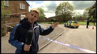 BBC POINTS WEST - CHRIS JAMES - Explosives found in Cheltenham garage
