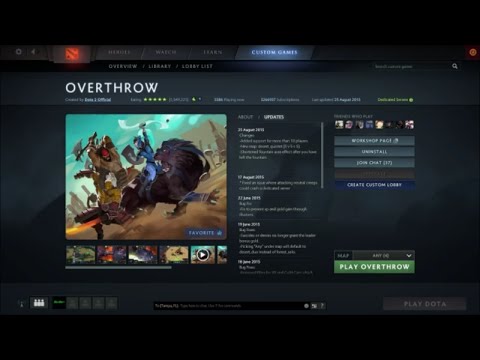 Custom Game Of The Day: Overthrow