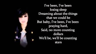 Christina Grimmie singing Counting Stars by OneRepublic (cover)