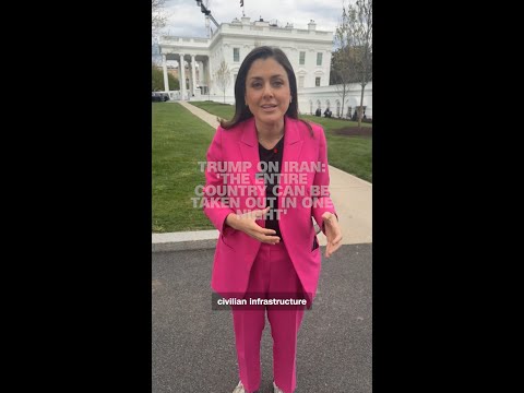 Trump on Iran: 'The entire country can be taken out in one night'