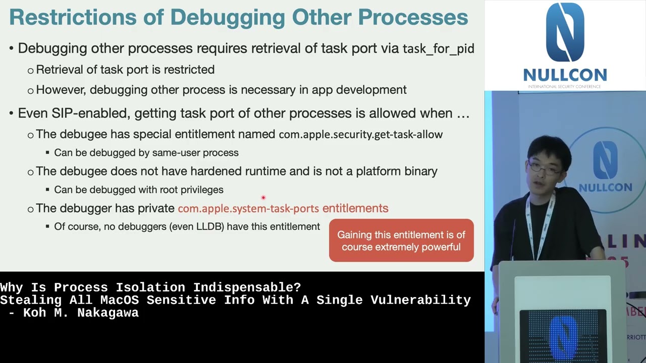 #NullconBerlin2025 | Stealing All macOS Sensitive Info with a Single Vulnerability by Koh