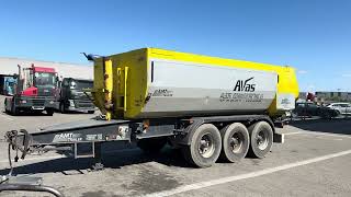 Reboque basculante AMT 3-axle Tipper/Kipper/Tipkærre 16m³ a venda - Imagem 4 | Autoline MZ Reboque basculante AMT 3-axle Tipper/Kipper/Tipkærre 16m³ | Imagem 4 - Autoline