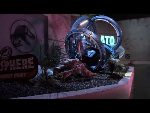 4K Jurassic World - The Ride 