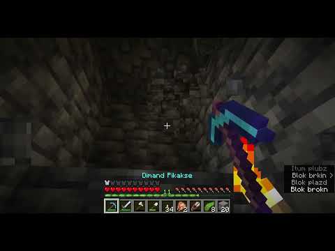 mining with fancy pickaxe