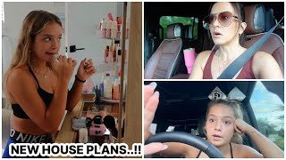 Our New House Plans, Though Cheer Practice  & A little Unboxing Chaos | VLOG#2131