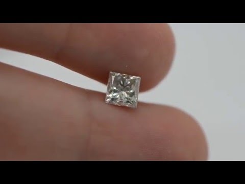 8P110J607 Princess 1.37 Carat H Color SI2 Natural loose diamond