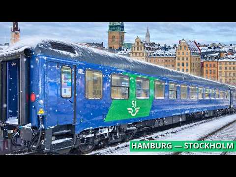 15 Hours on Sweden's Famous Sleeper Train | Hamburg — Stockholm