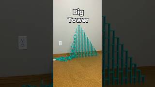 Mini to Big Domino Tower