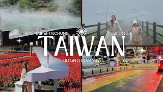 TAIWAN TRAVEL VLOG 🇹🇼 | 6 Days 5 Nights Itinerary, North Coast, Taichung & Taipei