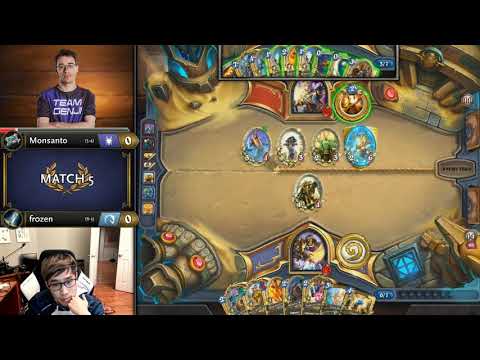 Monsanto vs fr0zen - Hearthstone Grandmasters Americas S2 2019 - Week 5