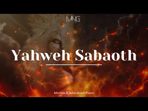 YAHWEH SABAOTH - Nathaniel Bassey | Instrumentale d'adoration au piano | Piano + Flûte + Batterie