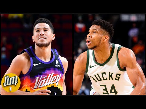 Devin Booker 賽後言論是在酸字母哥嗎？ | The Jump (Did Devin Booker throw shade at Giannis with his postgame comments? | The Jump)
