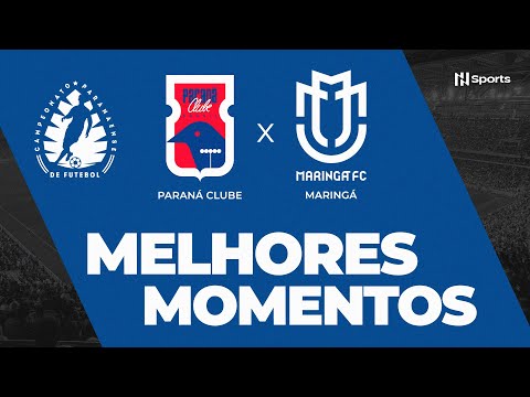 Gols e lances de Paraná Clube x Maringá