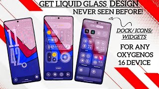 Get new OxygenOS 16 liquid glass customization for Oneplus devices
