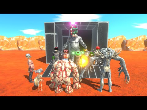 INFERNALS ASTRONAUTS AGAINST GORO ALIEN - ANIMAL REVOLT BATTLE SIMULATOR