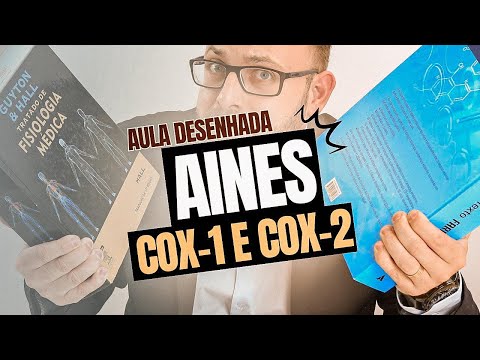 AULA DESENHADA - Diferença entre COX-1 e COX-2 | Prof. José