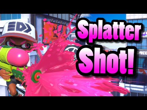 Inkling SPLATTER SHOT GUIDE! (Smash Ultimate)