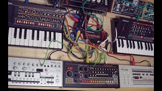 Video thumbnail for Roland Boutique Jamsession with Elektron Overhub (Riamiwo StudioVlog 62) by riamiwovideos