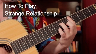 'Strange Relationship' Prince Acoustic Guitar Lesson