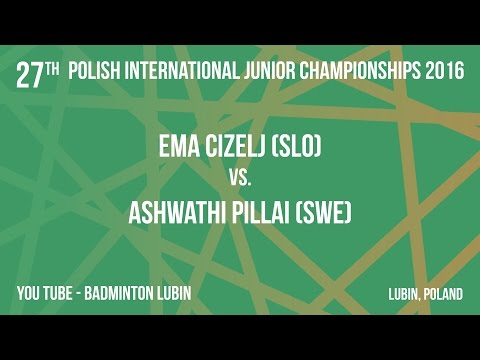 #PJ2016 Lubin - Ema CIZELJ (SLO) vs. Ashwathi PILLAI (SWE)