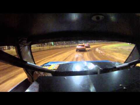28 6 14 cairns speedway modified production heat 1 Ando's rear view