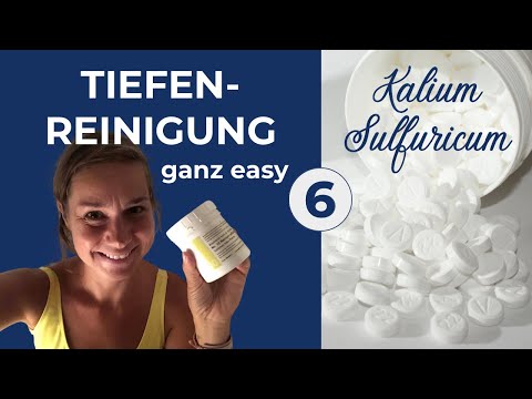 Wie du dich tiefenreinigst ohne großen Aufwand mit Schüssler Salz Nr. 6 (Kalium Sulfuricum)